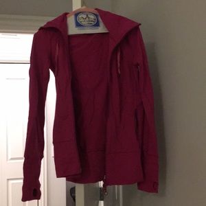 Lululemon pink zip up jacket